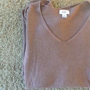 Old Navy Mauve Sweater Tunic